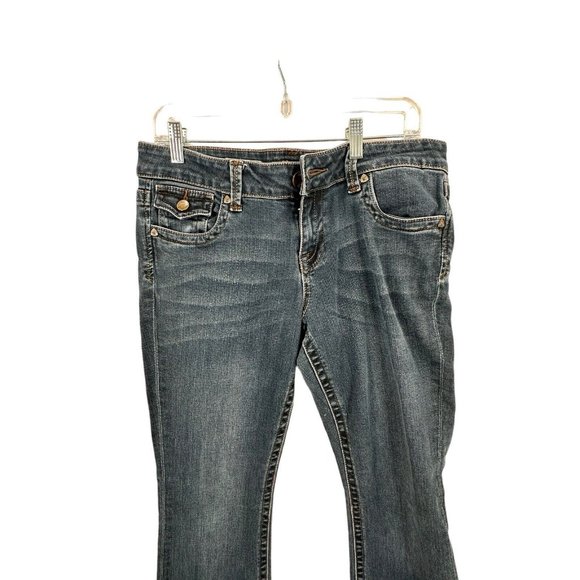 Kut From the Kloth Natalie High Rise Bootcut Blue Denim Jeans Size 8 - Picture 4 of 10